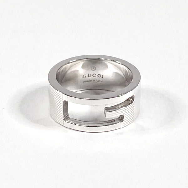 GUCCI Ring Branded Cutout G Silver925 #9(JP Size) Silver Women Used
