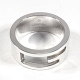 GUCCI Ring Branded Cutout G Silver925 #9(JP Size) Silver Women Used