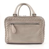 BOTTEGAVENETA Handbag Intrecciato Brera leather gray Women Used