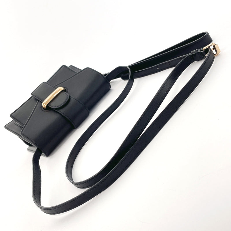 BALENCIAGA Shoulder Bag 491637 3WAY leather Black Women Used