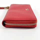 GUCCI purse 307984 Bamboo Tassel leather Red Women Used