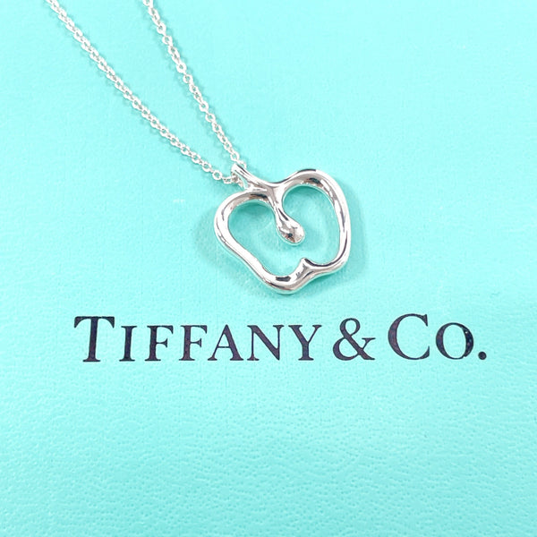 TIFFANY&Co. Necklace Apple Elsa Peretti Silver925 Silver Women Used