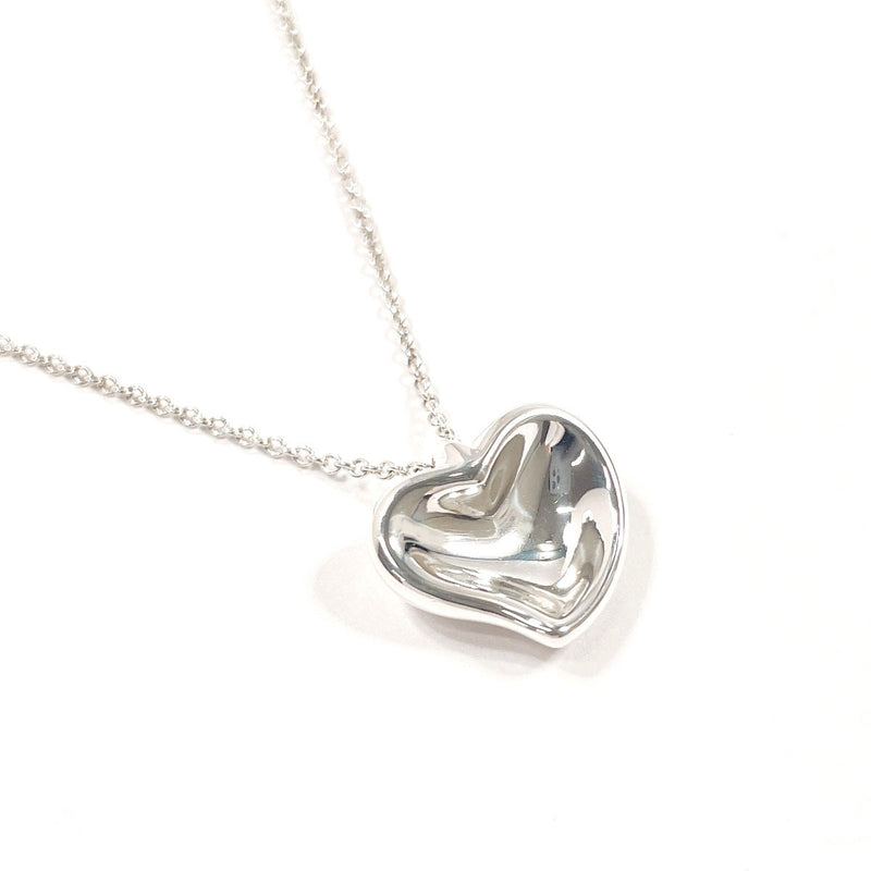 TIFFANY&Co. Necklace Curved heart Elsa Peretti Silver925 Silver Women Second hand