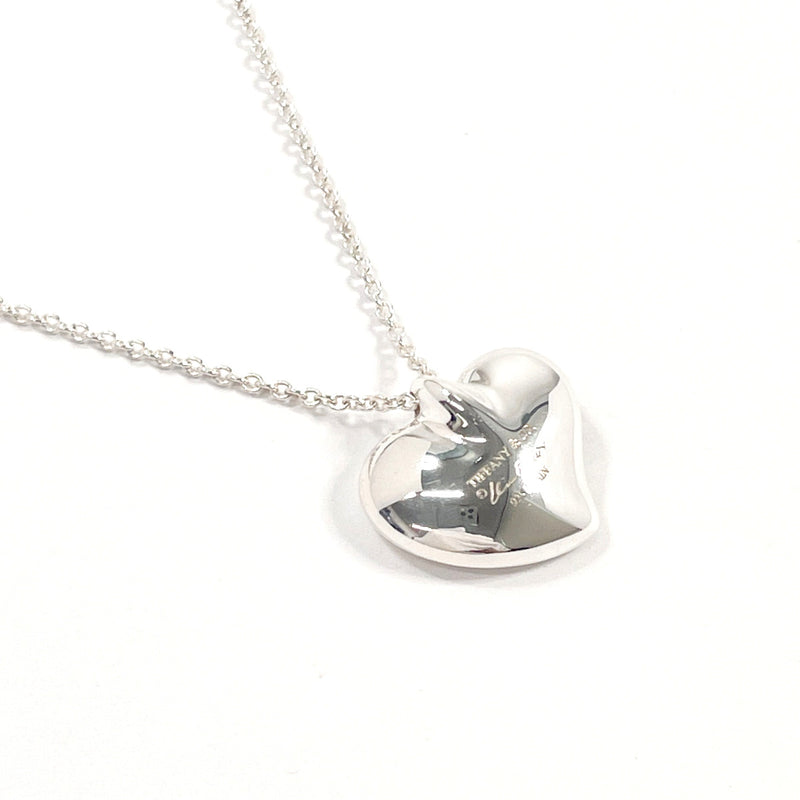 TIFFANY&Co. Necklace Curved heart Elsa Peretti Silver925 Silver Women Second hand
