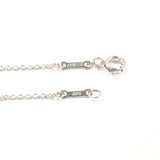 TIFFANY&Co. Necklace Curved heart Elsa Peretti Silver925 Silver Women Second hand