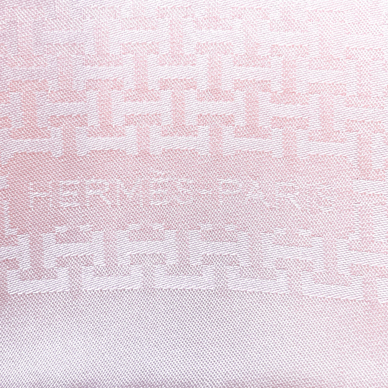 HERMES handkerchief 053805T Pocket Square 45 Upside Down silk pink pink unisex Used