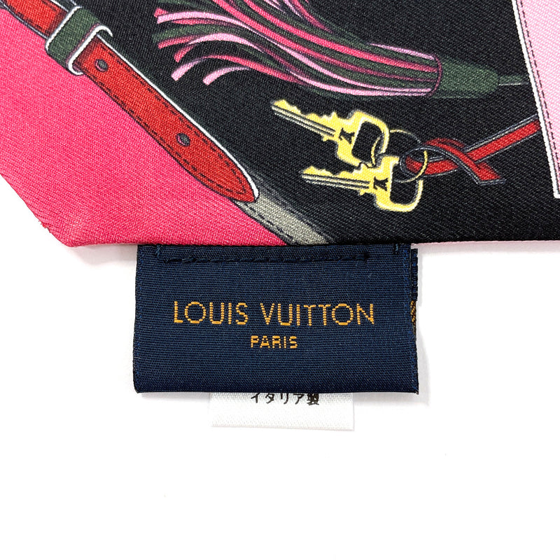 LOUIS VUITTON scarf M76689 Bando BB All the Straps silk pink Women Used