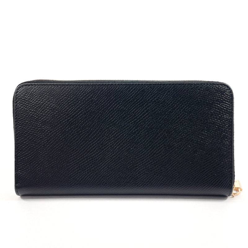 CELINE purse Zippy wallet Christmas Collection leather Black Women Used