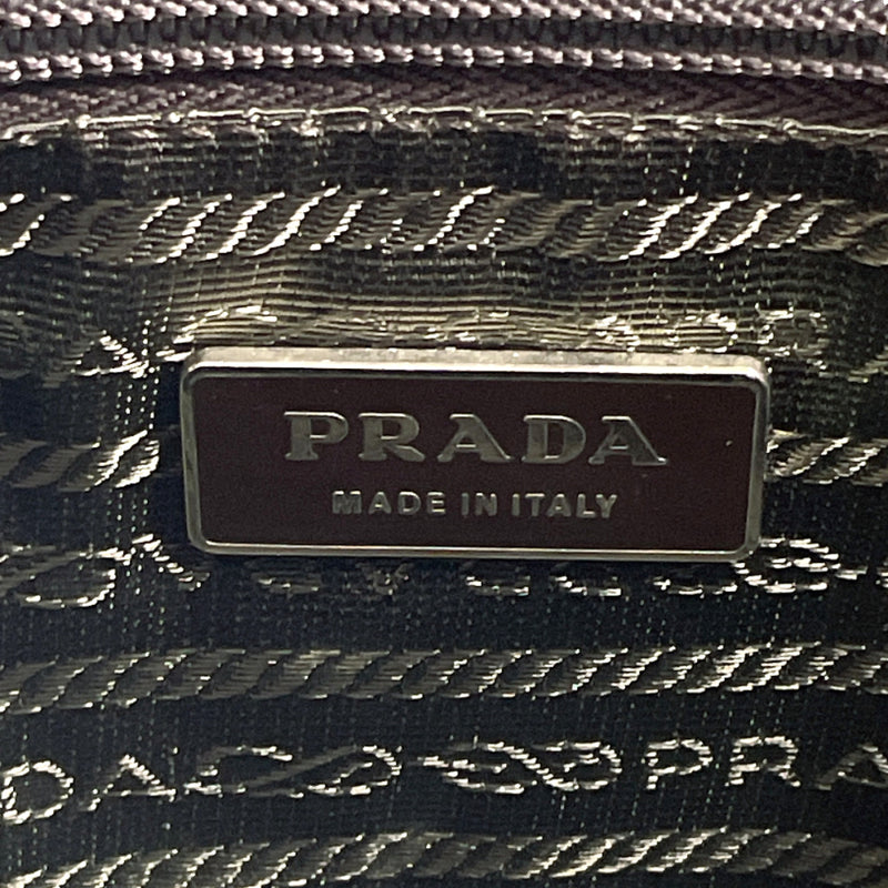 PRADA Handbag Mini Boston leather yellow Women Used