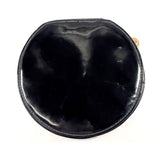 CHANEL Pouch Jewelry case COCO Mark Patent leather Black Women Second hand