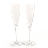 Baccarat glass SUPREME x Baccarat Dom Perignon Flute Set Glass clear unisex Used