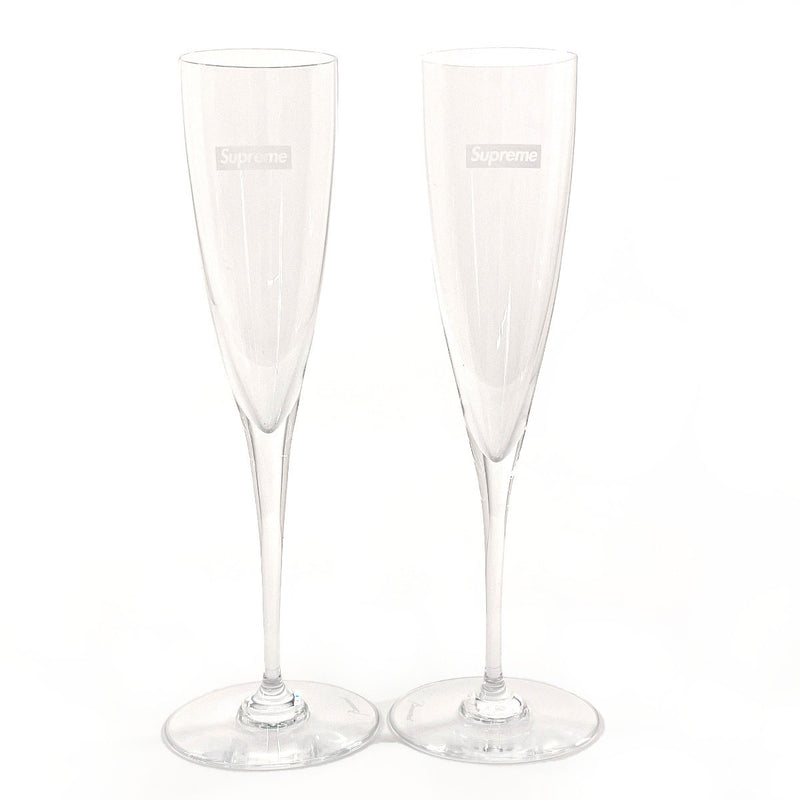 Baccarat glass SUPREME x Baccarat Dom Perignon Flute Set Glass clear unisex Used