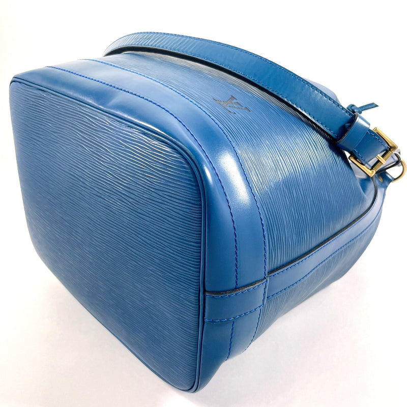 LOUIS VUITTON Shoulder Bag M44005 Noe Epi Leather blue blue Women Used