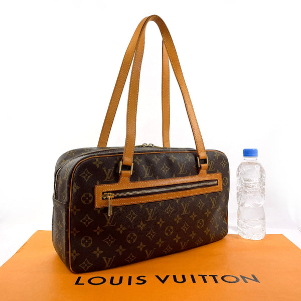 LOUIS VUITTON Shoulder Bag M51181 Cite GM Monogram canvas/Leather Brown Women Used