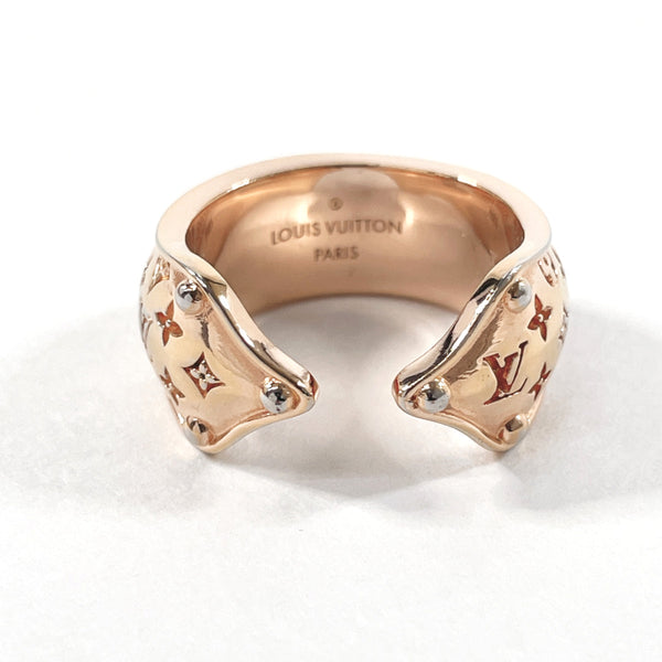 LOUIS VUITTON Ring M69603 Berg Nanogram Sweet Dream Gold Plated #10(JP Size) gold Women Used