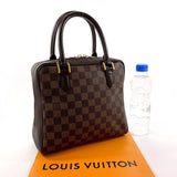 LOUIS VUITTON Handbag N51150 Brera Damier Brown Women Used