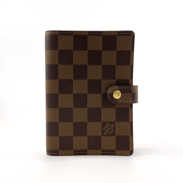 LOUIS VUITTON Notebook cover R20700 Agenda PM Damier canvas Brown unisex Used