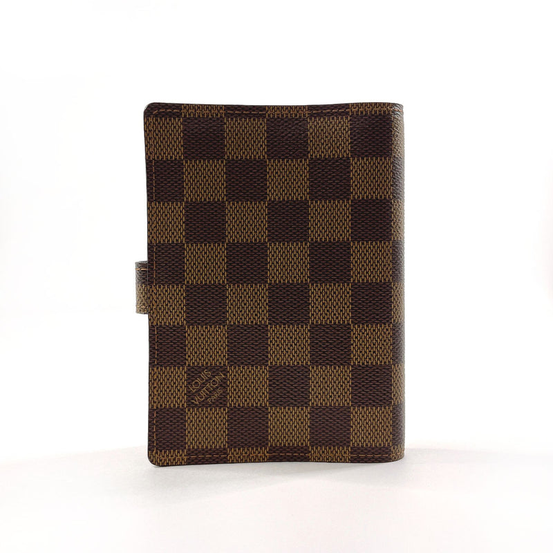 LOUIS VUITTON Notebook cover R20700 Agenda PM Damier Brown unisex Used