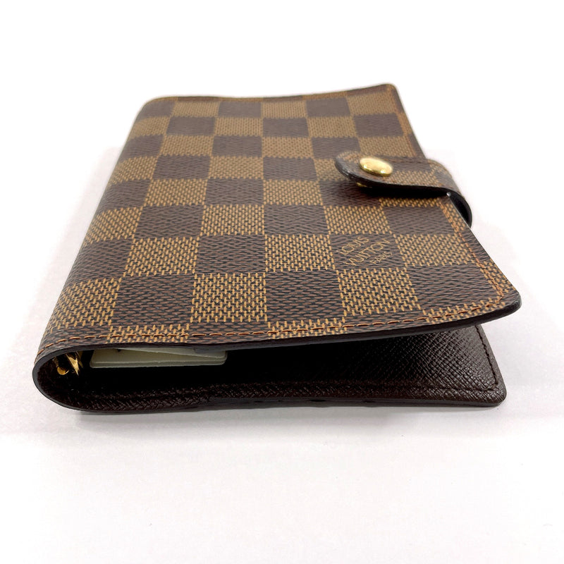 LOUIS VUITTON Notebook cover R20700 Agenda PM Damier canvas Brown unisex Used