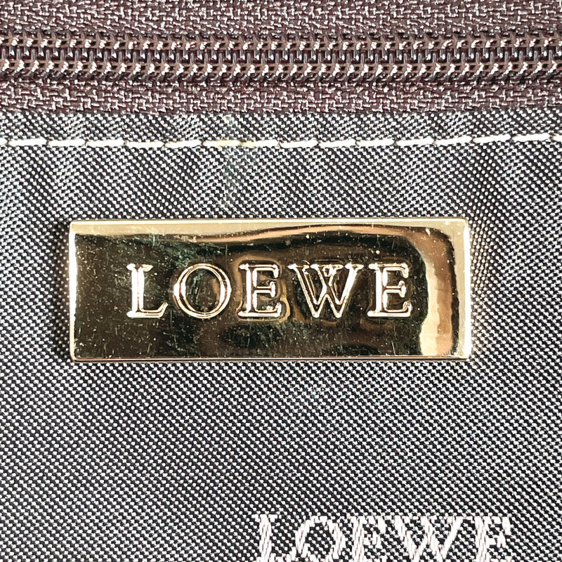 LOEWE Handbag Amazona 36 leather gold Women Used