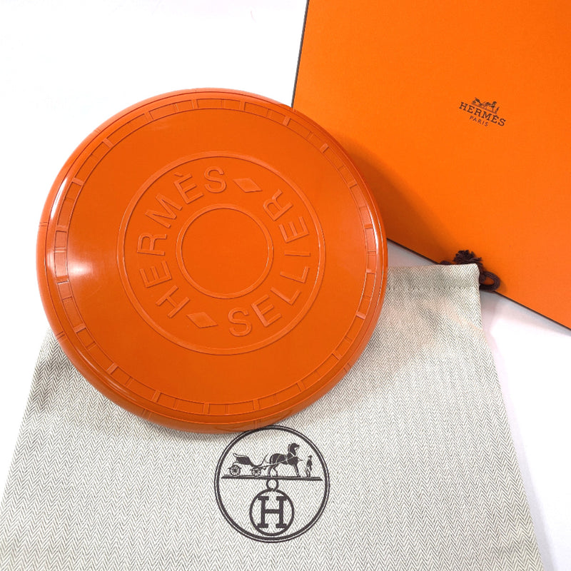 HERMES Other accessories uhu serie frisbee for dogs plastic Orange Orange unisex New