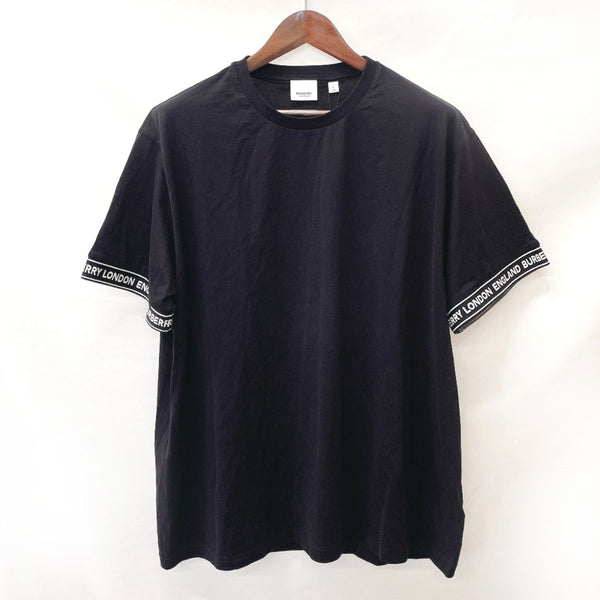BURBERRY Short sleeve T-shirt 8026224 TESLOW cotton Black mens Used