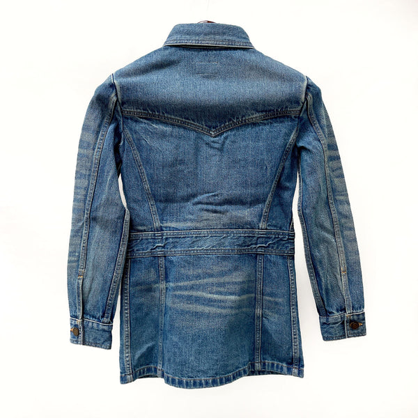 SAINT LAURENT PARIS Denim Jacket 659616 Y863C cotton blue Women Used