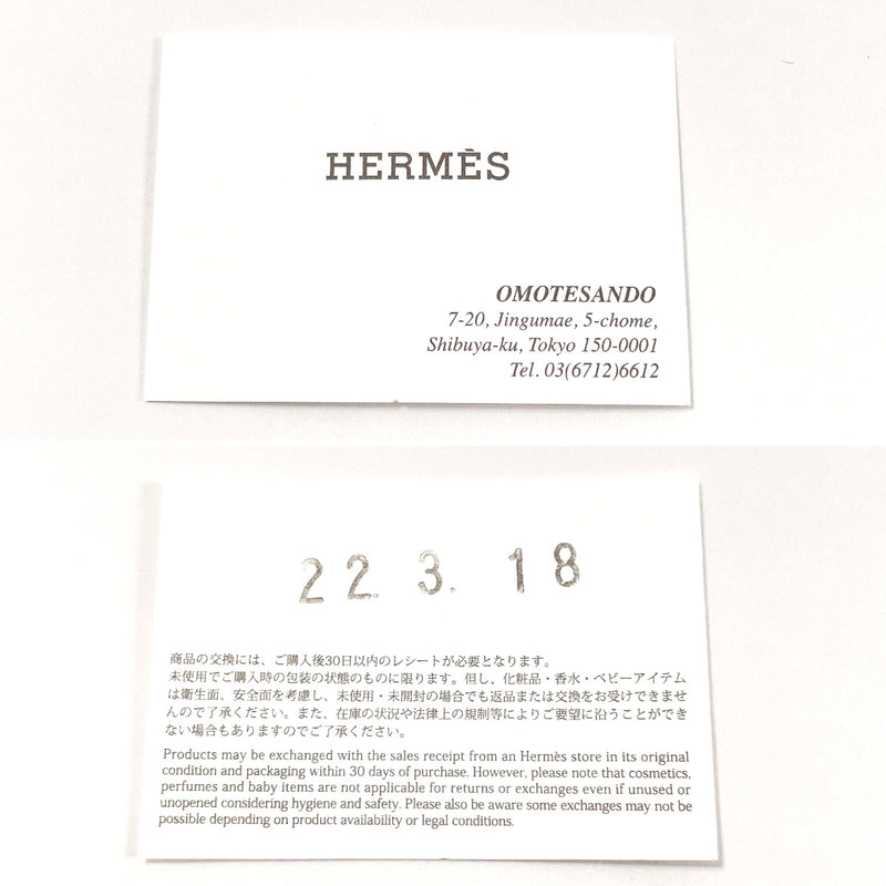 HERMES Twilly 063777S LIFT PROFILE lift profile silk Navy Navy Women Used