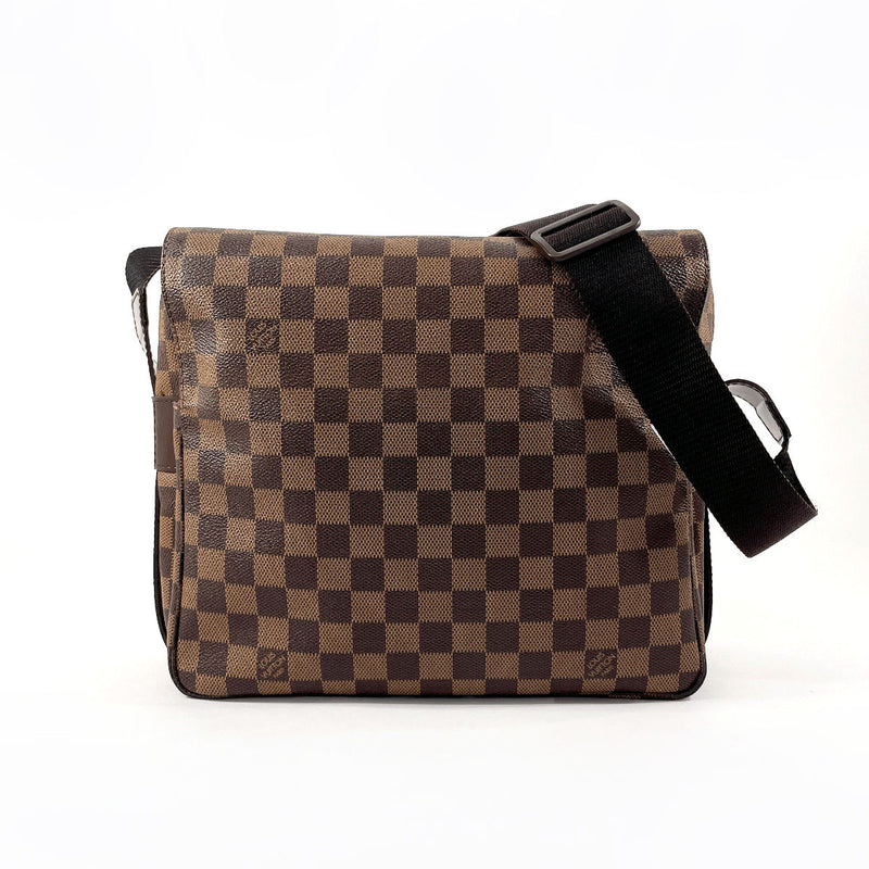 LOUIS VUITTON Shoulder Bag N45255 Naviglio Damier Brown mens Used