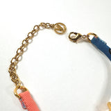 LOUIS VUITTON bracelet M68413 Bracelet Essential V Be Mindful Gold Plated/silk multicolor Women Second hand