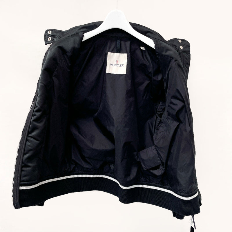 MONCLER Nylon jacket Nylon Black Women Second hand