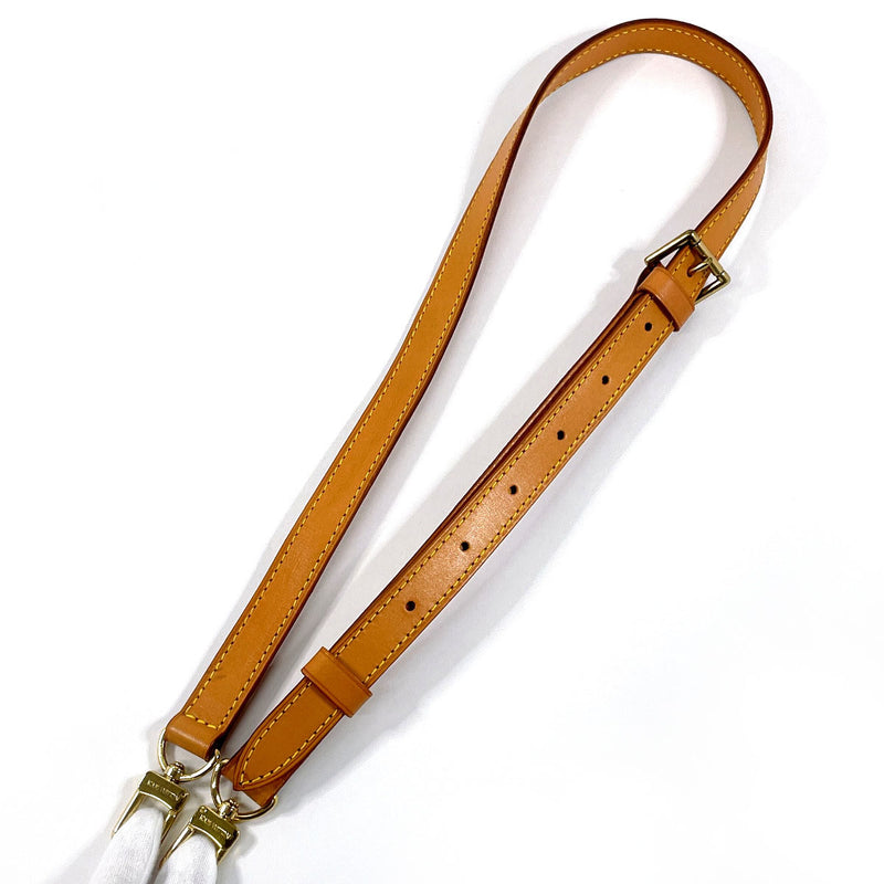 LOUIS VUITTON Shoulder strap Leather Brown unisex Used