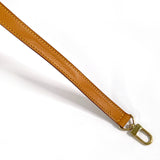 LOUIS VUITTON Shoulder strap Leather Brown unisex Used