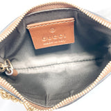 GUCCI coin purse 447964 GG Supreme Canvas gray unisex Used