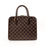 LOUIS VUITTON Handbag N51155 Triana Damier Brown Women Used