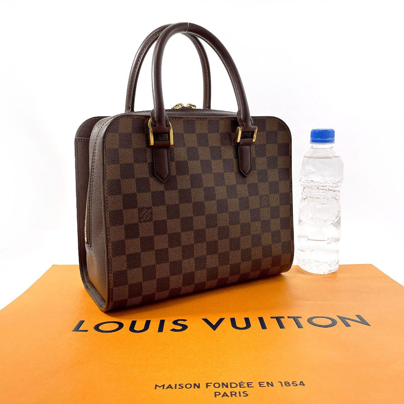 LOUIS VUITTON Handbag N51155 Triana Damier Brown Women Used