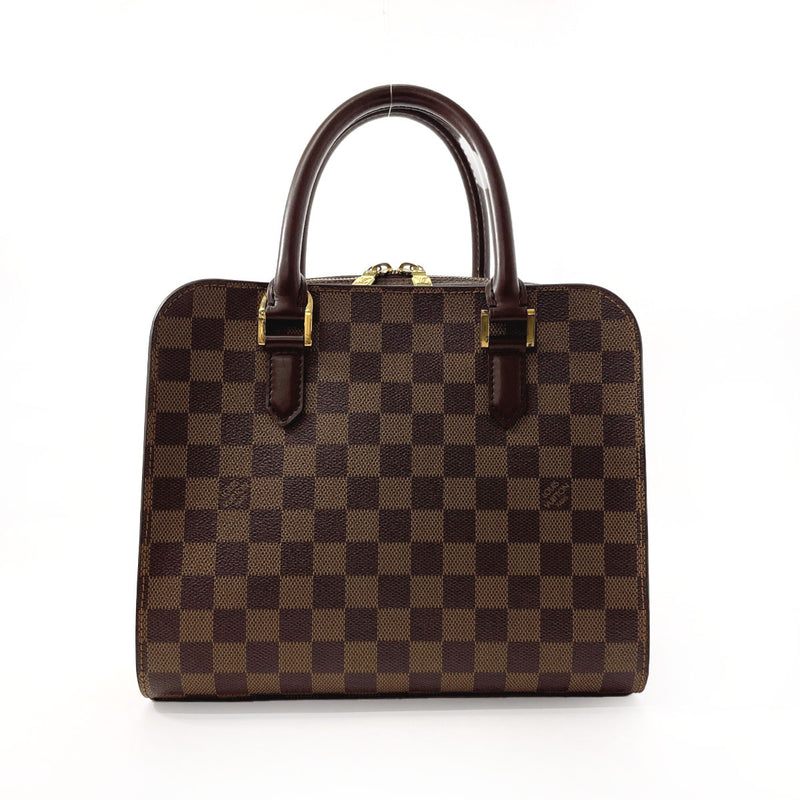 LOUIS VUITTON Handbag N51155 Triana Damier Brown Women Used