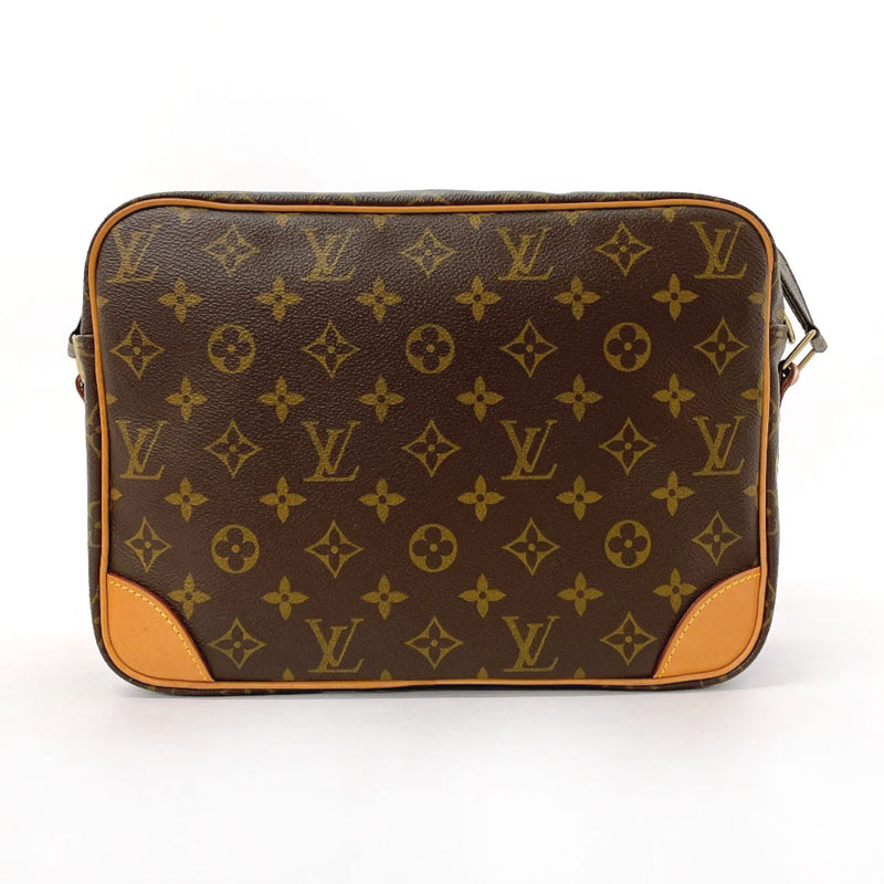 LOUIS VUITTON Shoulder Bag M45244 Nile PM Monogram canvas/Leather Brown unisex Used