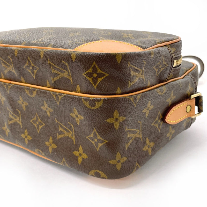 LOUIS VUITTON Shoulder Bag M45244 Nile PM Monogram canvas/Leather Brown unisex Used