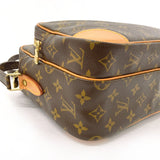 LOUIS VUITTON Shoulder Bag M45244 Nile PM Monogram canvas/Leather Brown unisex Used