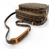 LOUIS VUITTON Shoulder Bag M45244 Nile PM Monogram canvas/Leather Brown unisex Used