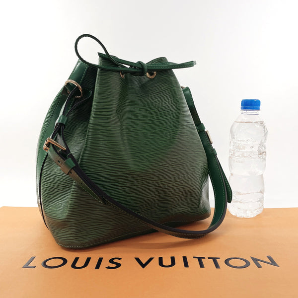 LOUIS VUITTON Shoulder Bag M44104 Petit Noe Epi Leather green Women Used