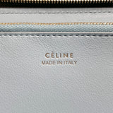 CELINE purse 105003 Large Zipped Multi-Function Zip Around leather gray Women New