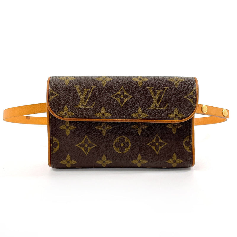 LOUIS VUITTON Waist bag M51855 Pochette Florentine Monogram canvas/Leather Brown Women Used