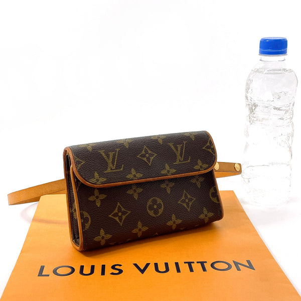 LOUIS VUITTON Waist bag M51855 Pochette Florentine Monogram canvas/Leather Brown Women Used