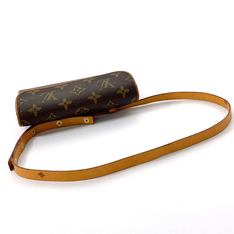 LOUIS VUITTON Waist bag M51855 Pochette Florentine Monogram canvas/Leather Brown Women Used