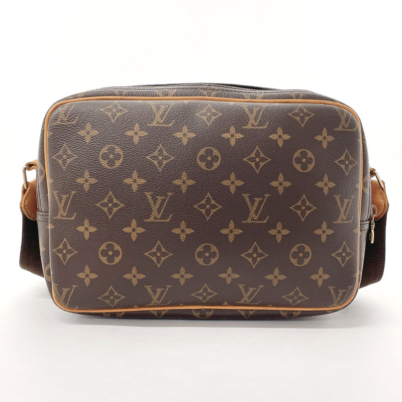 LOUIS VUITTON Shoulder Bag M45254 Reporter PM Monogram canvas Brown unisex Used