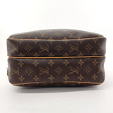 LOUIS VUITTON Shoulder Bag M45254 Reporter PM Monogram canvas Brown unisex Used