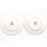 TIFFANY&Co. Tableware Gold Band pair plate Pottery white white unisex Used