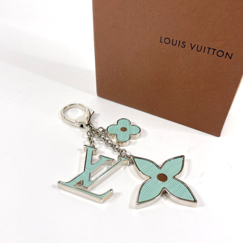 LOUIS VUITTON key ring M66776 bijou sac fleur deux metal Silver Silver Women Used